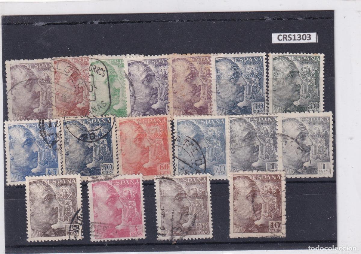 Sellos: CRS1303 SELLOS ESPA&Ntilde;A N&ordm; CATALOGO 919/35 USADOS