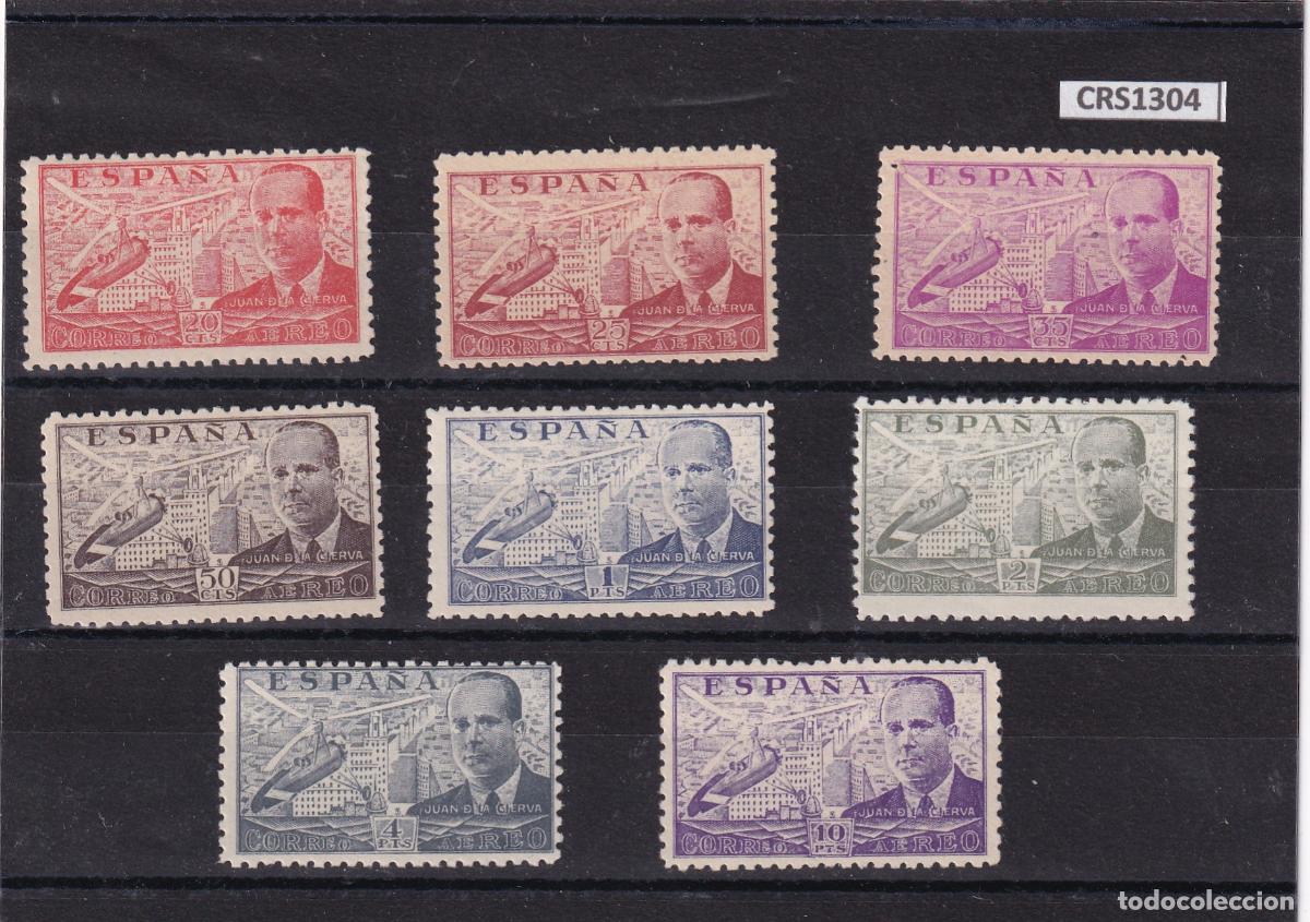 Sellos: CRS1304 SELLOS ESPA&Ntilde;A N&ordm; CATALOGO 940/47 SIN CHARNELA
