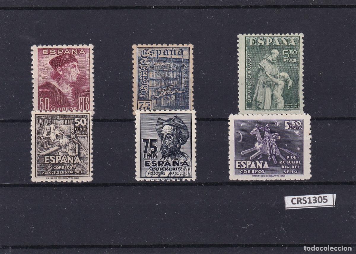 Sellos: CRS1305 SELLOS ESPA&Ntilde;A N&ordm; CATALOGO 1002/04 Y 1012/14 SIN CHARNELA