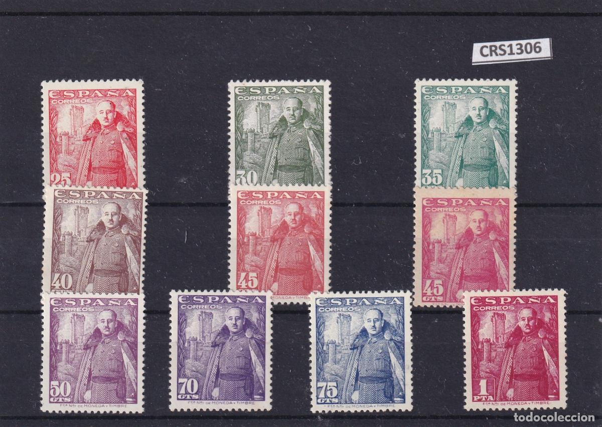 Sellos: CRS1306 SELLOS ESPA&Ntilde;A N&ordm; CATALOGO 1024/32 SIN CHARNELA