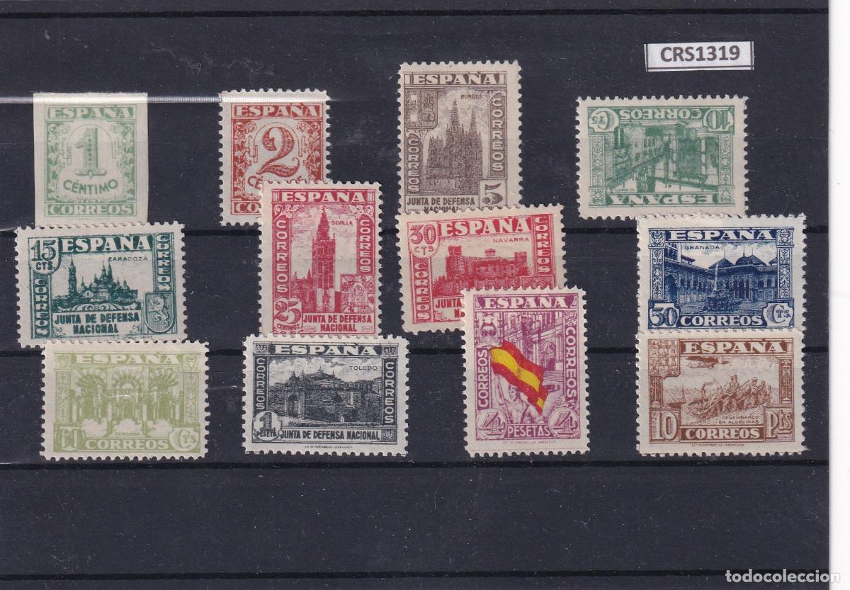 Sellos: CRS1319 SELLOS ESPA&Ntilde;A N&ordm; CAT. 802/13 XX SIN CHARNELA