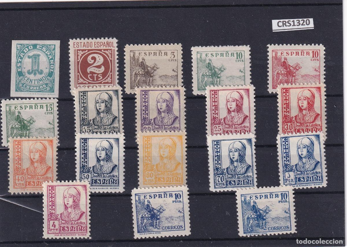 Sellos: CRS1320 SELLOS ESPA&Ntilde;A N&ordm; CAT. 812/31 XX SIN CHARNELA