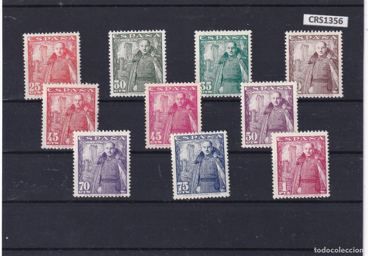 Sellos: CRS1356 SELLOS ESPA&Ntilde;A N&ordm; CAT. 1024/32 XX SIN CHARNELA