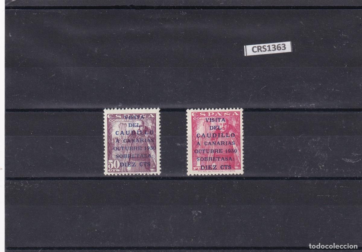 Sellos: CRS1363 SELLOS ESPA&Ntilde;A N&ordm; CAT. 1088/89 XX SIN CHARNELA