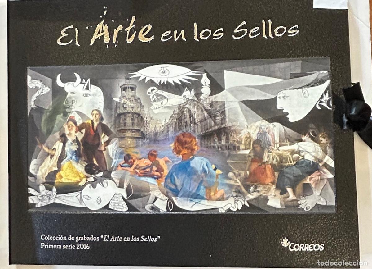 Sellos: CRSE0411 EL ARTE EN LOS SELLOS COLECCI&Oacute;N 5 GRABADOS 1&ordf; SERIE 2016 OFERTA