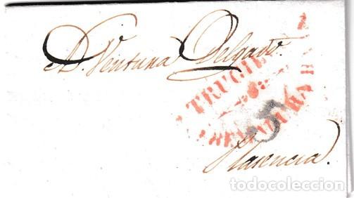 Sellos: 1837. Carta de Trujillo a Plasencia