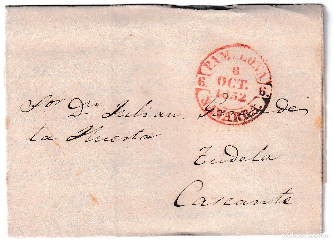 Sellos: 1852. Carta de Pamplona a Cascante
