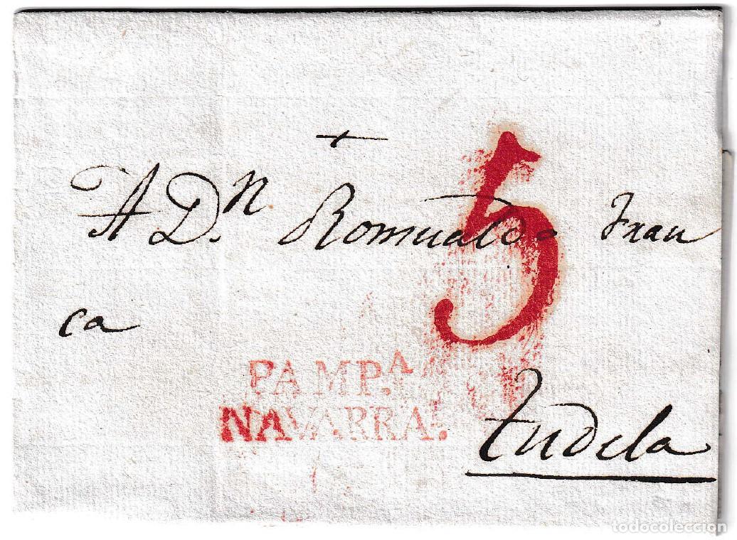 Sellos: 1827. Carta de Pamplona a Tudela I