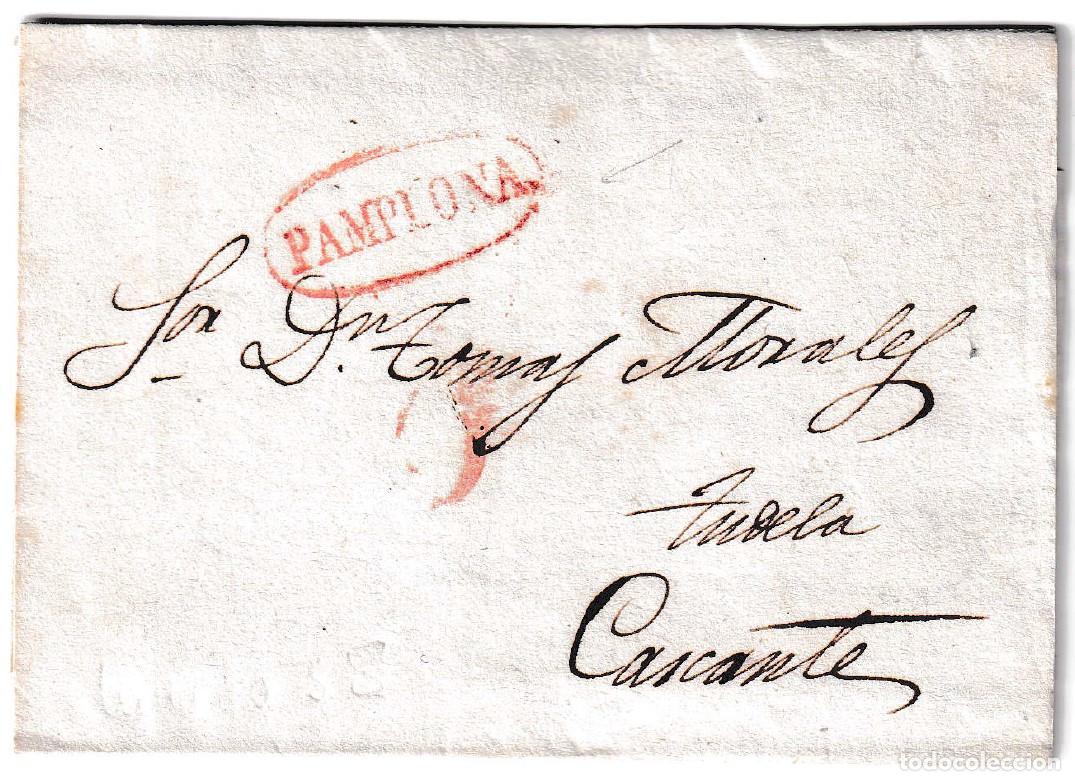Sellos: 1838. Carta de Pamplona a Cascante