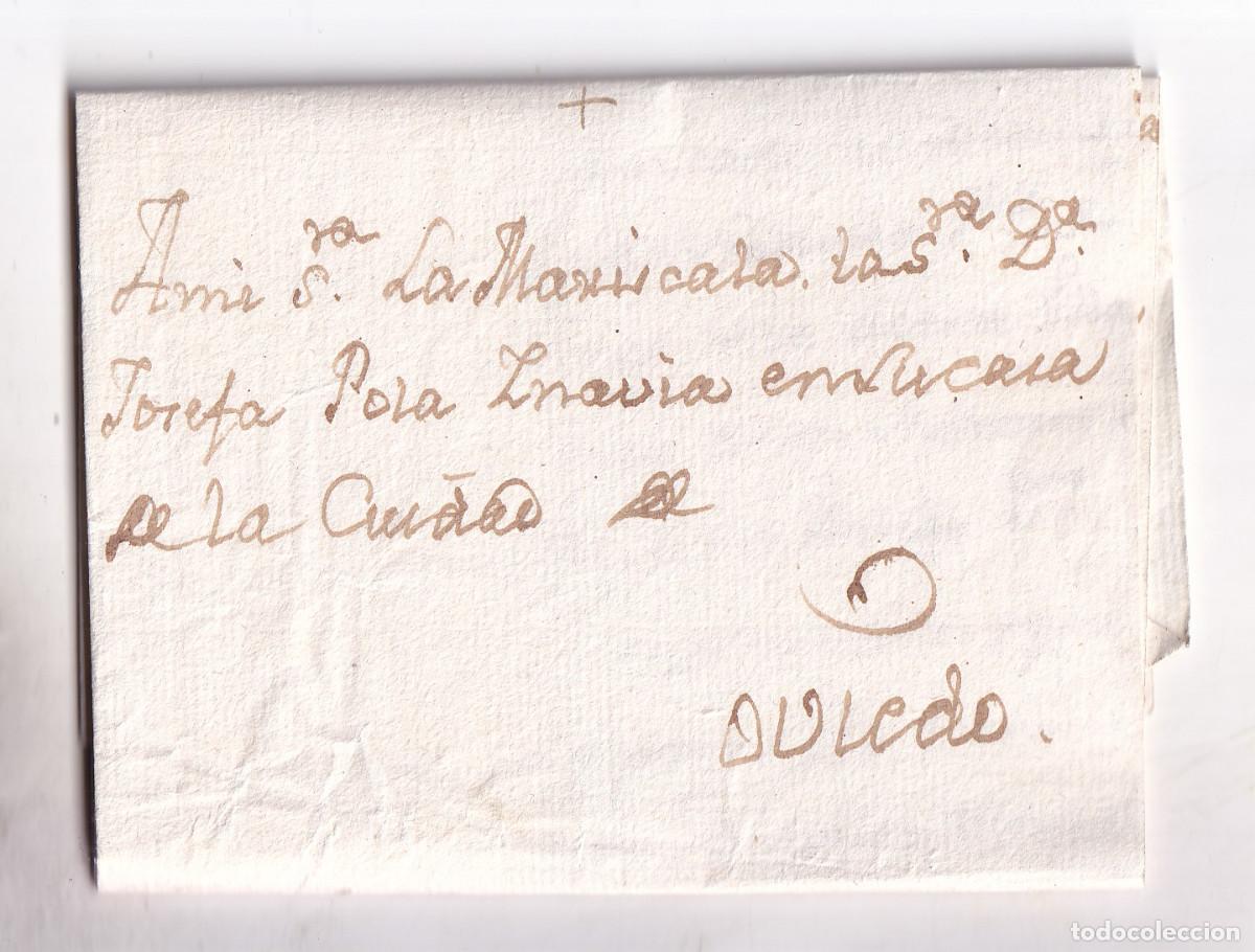 Sellos: PREFILATELIA. CARTA ENTERA FUERA DE VALIJA. GIJ&Oacute;N. 1874. A OVIEDO. ASTURIAS