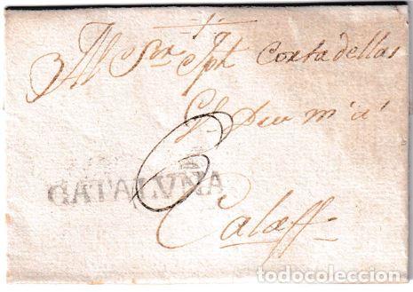 Sellos: 1793. Carta de Manresa a Calaf