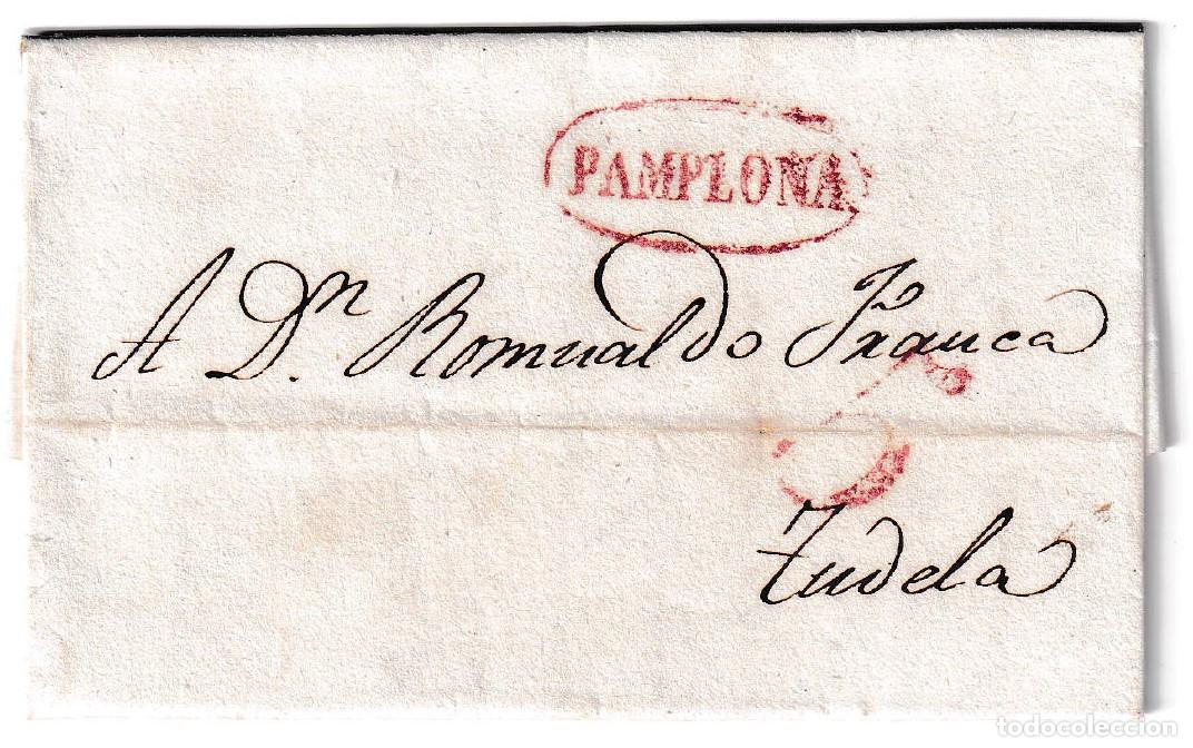 Sellos: 1840. Carta de Pamplona a Tudela