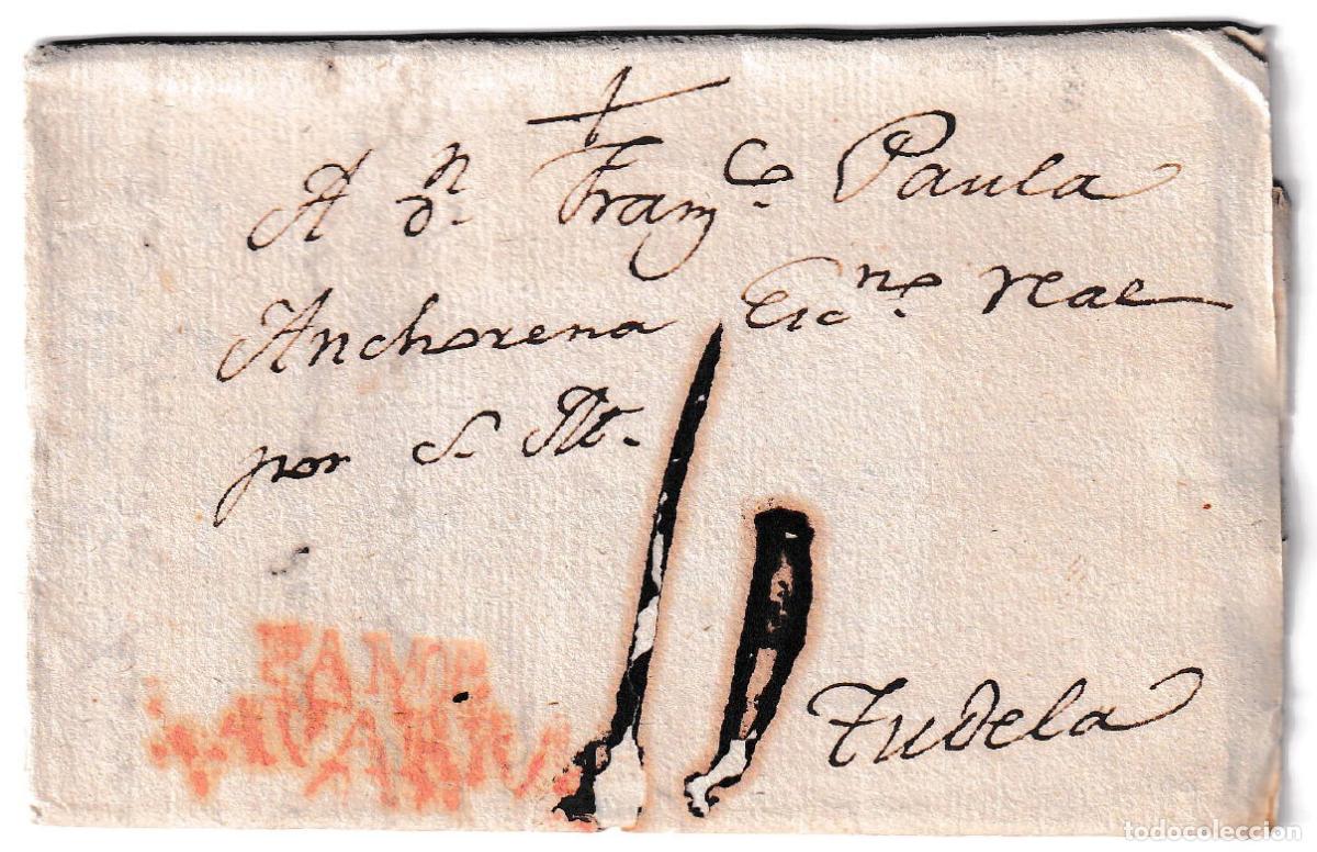 Sellos: 1818. Carta de Pamplona a Tudela