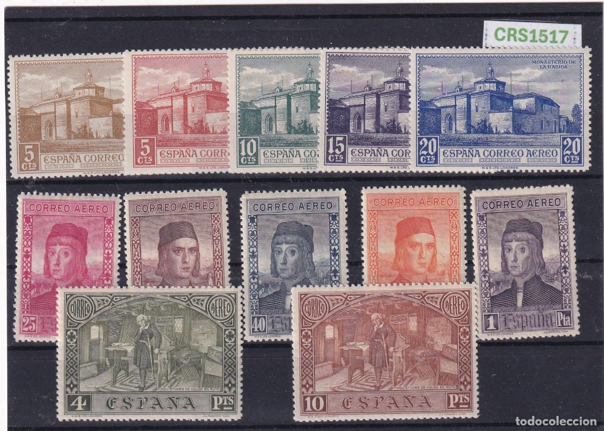 Sellos: CRS1517 SELLOS ESPA&Ntilde;A N&ordm; CAT. 548/558 XX SIN CHARNELA