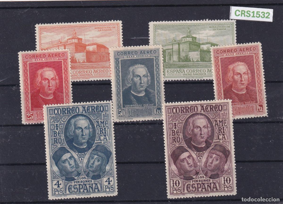 Sellos: CRS1532 SELLOS ESPA&Ntilde;A N&ordm; CAT. 559/65 XX SIN CHARNELA