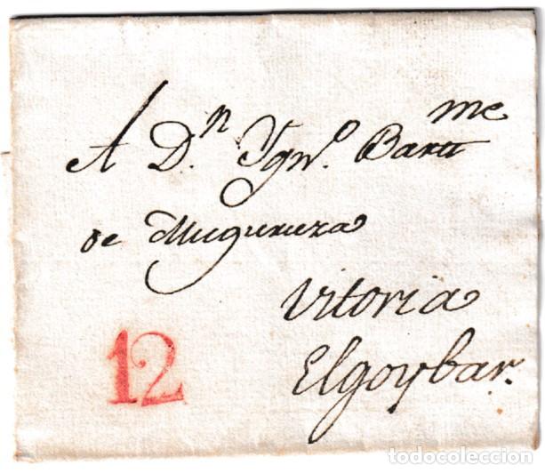 Sellos: Envuelta dirigida a Vitoria