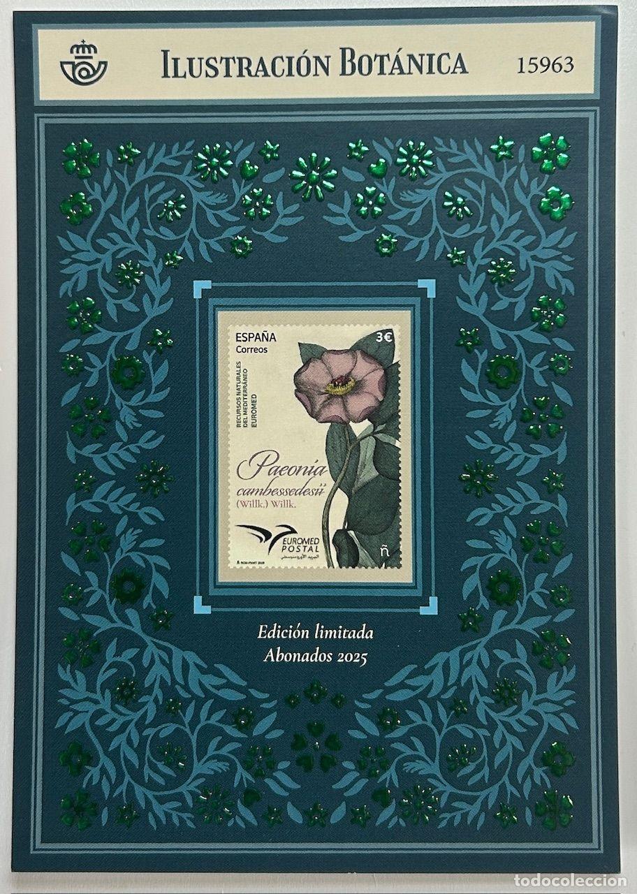 Timbres: CRS1316 SELLOS ESPA&Ntilde;A 2025 ILUSTRACION BOTANICA EDICION LIMITADA