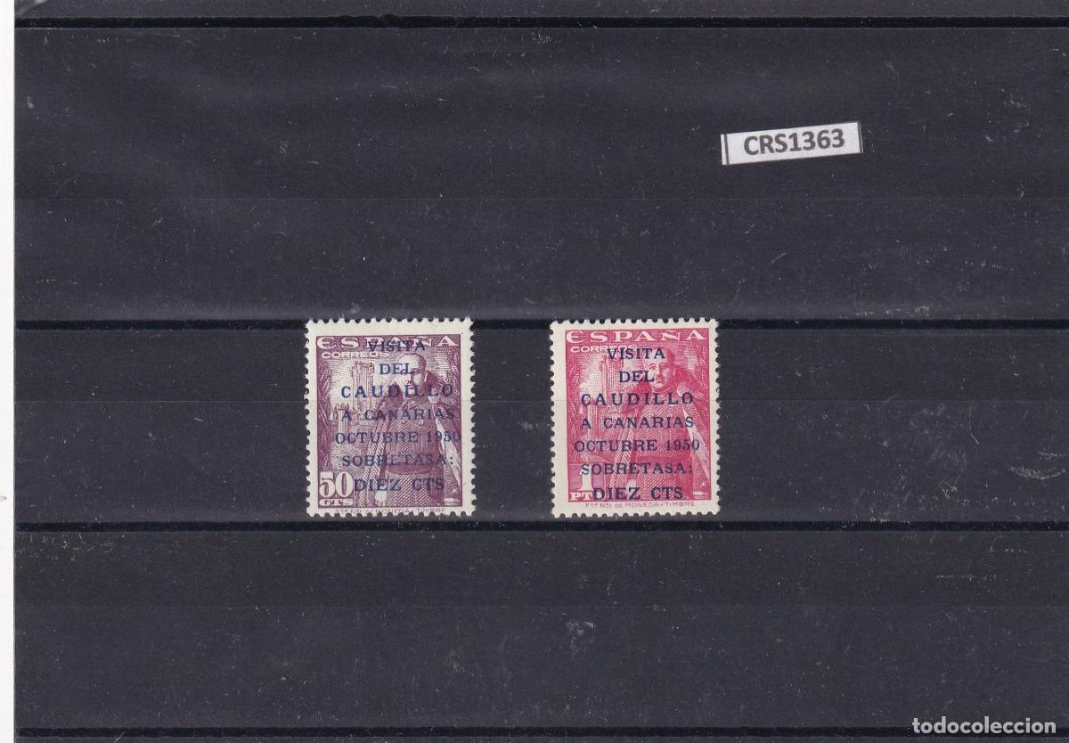 Briefmarken: CRS1363 SELLOS ESPA&Ntilde;A N&ordm; CAT. 1088/89 XX SIN CHARNELA