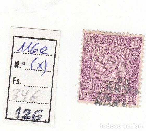 Francobolli: CRS0126 SELLO CAT 116R X COLOR VIOLETA