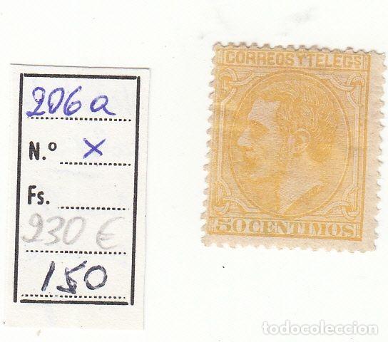 Briefmarken: CRS0150 SELLO N&ordm; CAT 206A X VARIEDAD DE COLOR