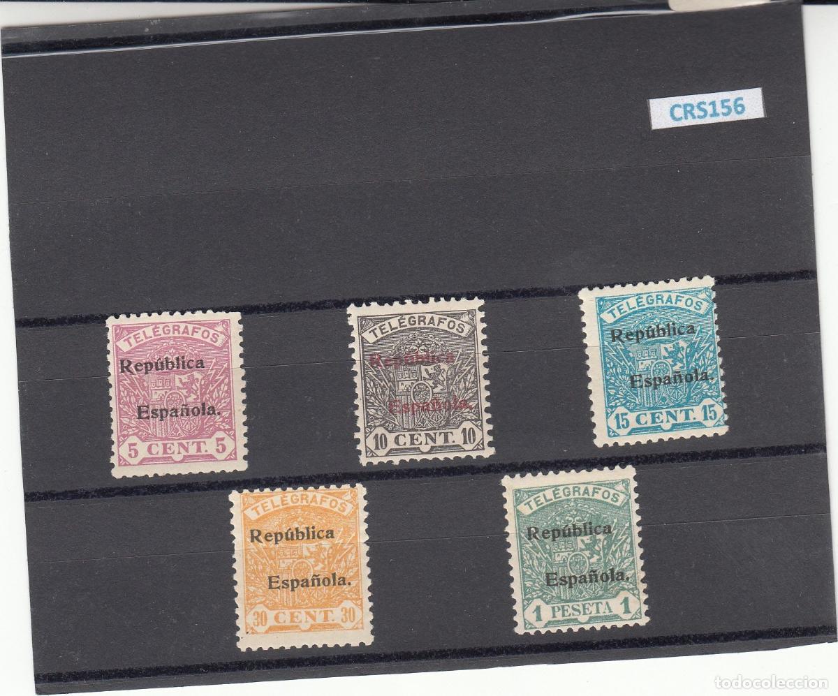 Briefmarken: CRS0156 SELLOS ESPA&Ntilde;A (TELEGRAFOS) N&ordm; CAT 63-67 X BIEN CENTRADOS