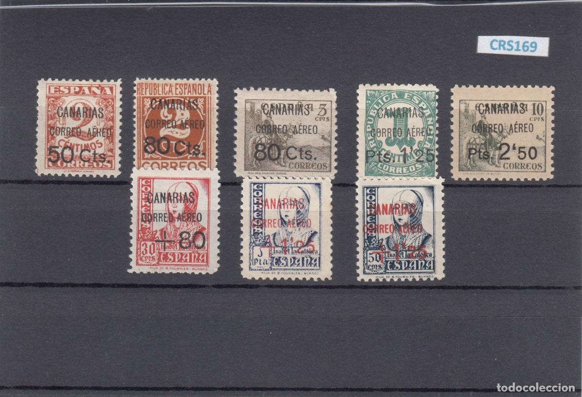 Sellos: CRS0169BIS SELLOS ESPA&Ntilde;A (CANARIAS) N.&ordm; CAT 23-30 X.
