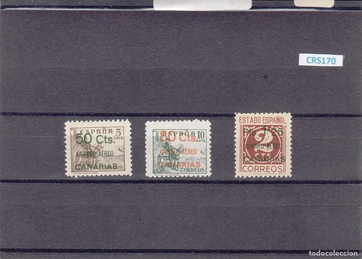 Sellos: CRS0170BIS SELLOS ESPA&Ntilde;A (CANARIAS) N.&ordm; CAT 34-6 XX