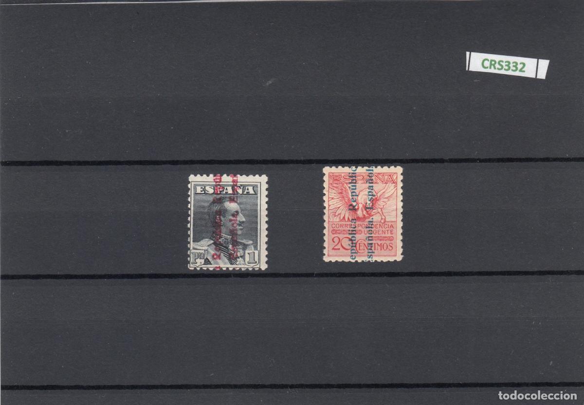 Timbres: CRS0332 SELLOS N&ordm; CAT 602 CHARNELA LEVE Y 603 SIN CHARNELA VALORES CLAVES