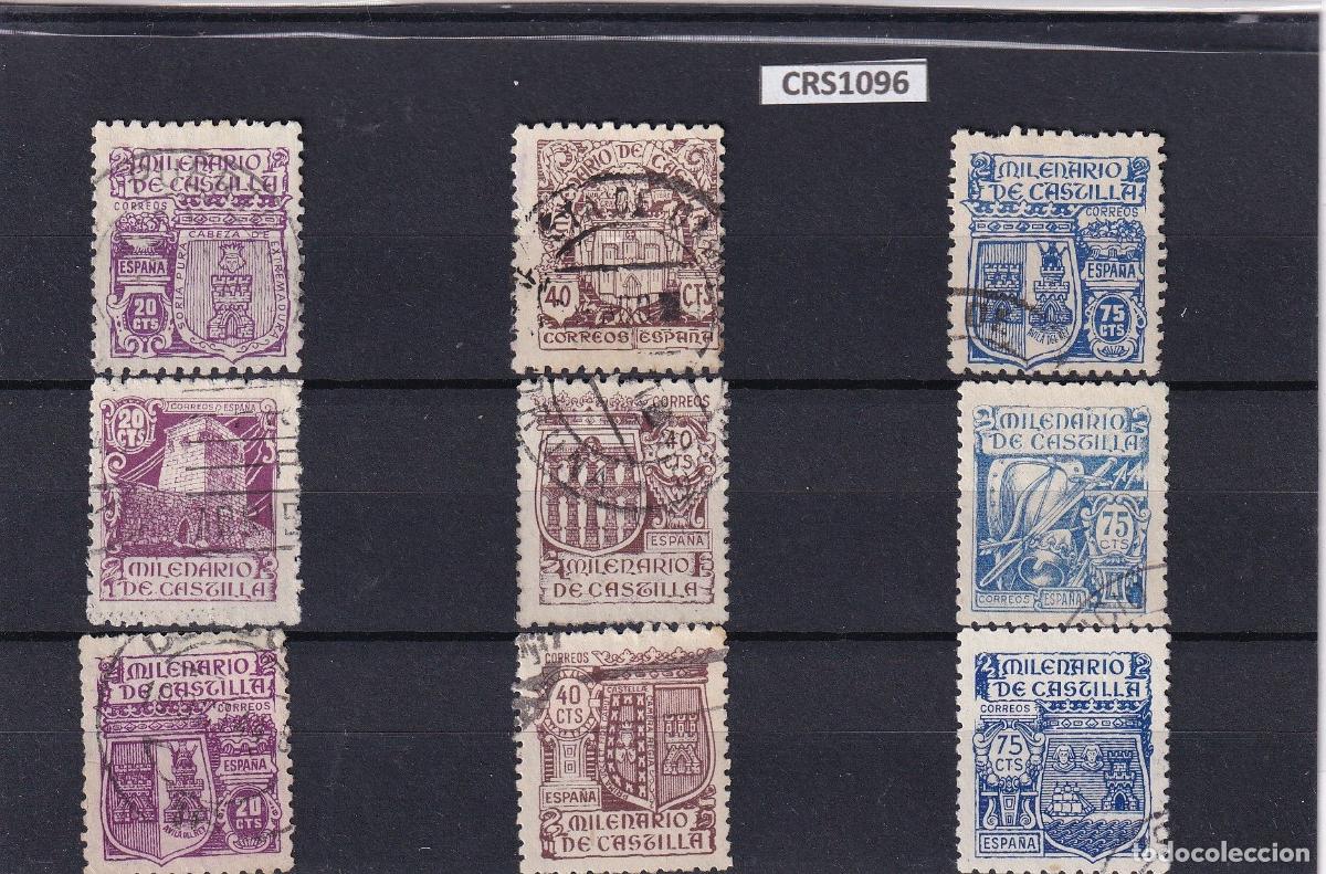 Selos: CRS1096BIS SELLOS ESPA&Ntilde;A N&ordm; CAT 974/982 USADOS