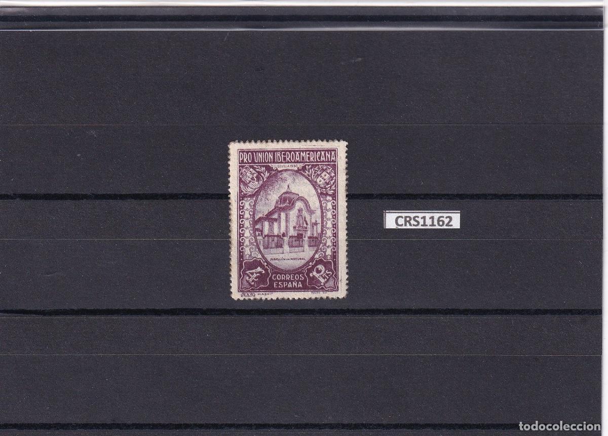 Stamps: CRS1162 SELLO ESPA&Ntilde;A N&ordm; CAT. 579 CON CHARNELA