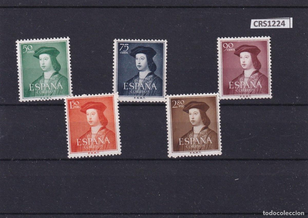 Timbres: CRS1224 SELLOS ESPA&Ntilde;A N&ordm; CAT 1106/10 SIN CHARNELA