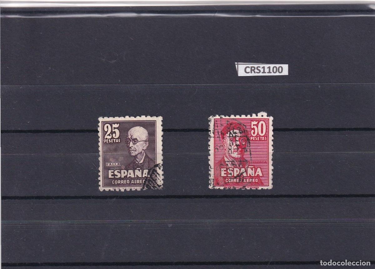 Timbres: CRS1100BIS SELLOS ESPA&Ntilde;A N&ordm; CAT1015/1016 USADOS
