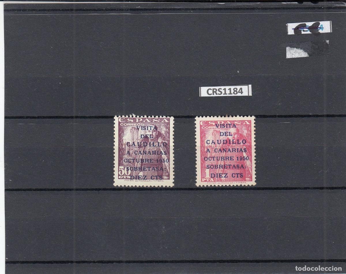 Briefmarken: CRS1184 SELLOS ESPA&Ntilde;A N&ordm; CAT. 1088/89 CON CHARNELA