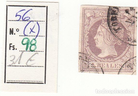 Francobolli: CRSE0098 SELLO ESPA&Ntilde;A VARIANTE 56 X MATASELLO FECHADOR