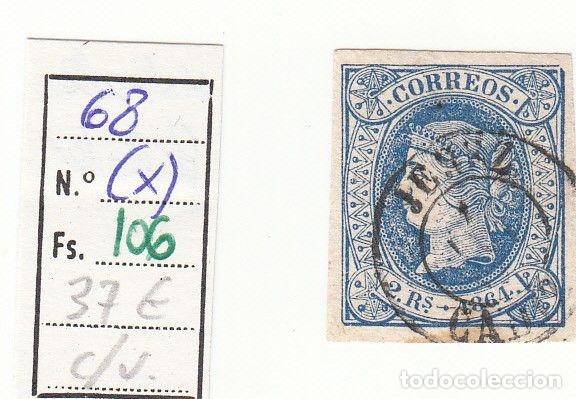 Francobolli: CRSE0106 SELLO ESPA&Ntilde;A VARIANTE 68 X MATASELLO FECHADOR