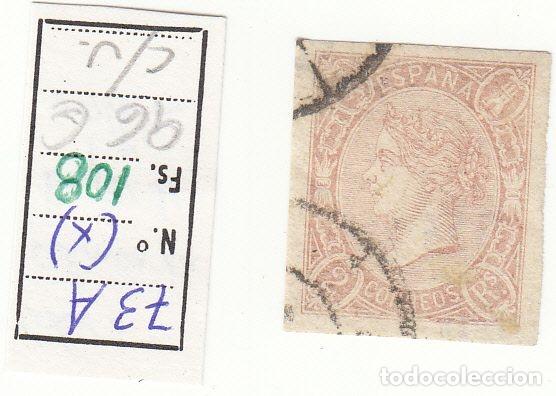 Francobolli: CRSE0108 SELLO ESPA&Ntilde;A VARIANTE 73A X COLOR SALMON