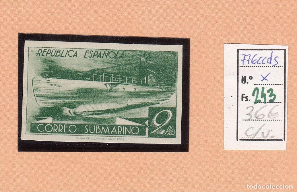 Selos: CRSE0243 SELLO ESPA&Ntilde;A N&ordm; CAT N&ordm; 776CCDS COLOR VERDE