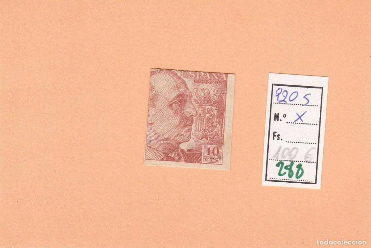 Sellos: CRSE0288 SELLO ESPA&Ntilde;A N&ordm; CAT N&ordm; 920S X SON DENTAR