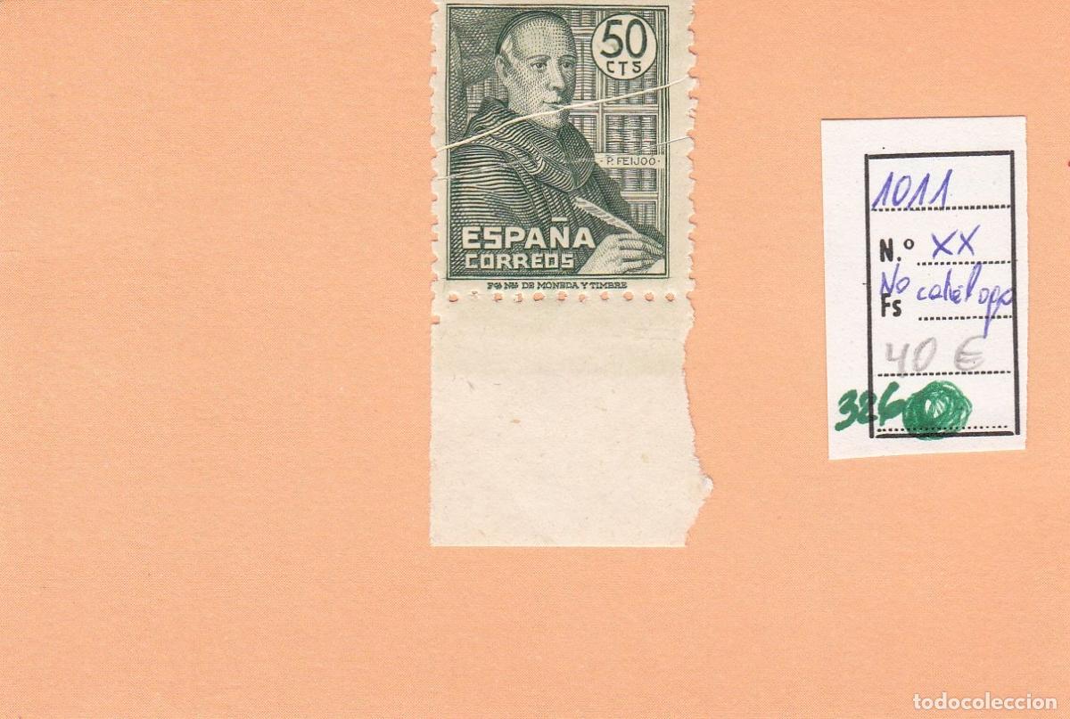 Briefmarken: CRSE0326 SELLO ESPA&Ntilde;A N&ordm; CAT N&ordm; 1011 XX FUELLE
