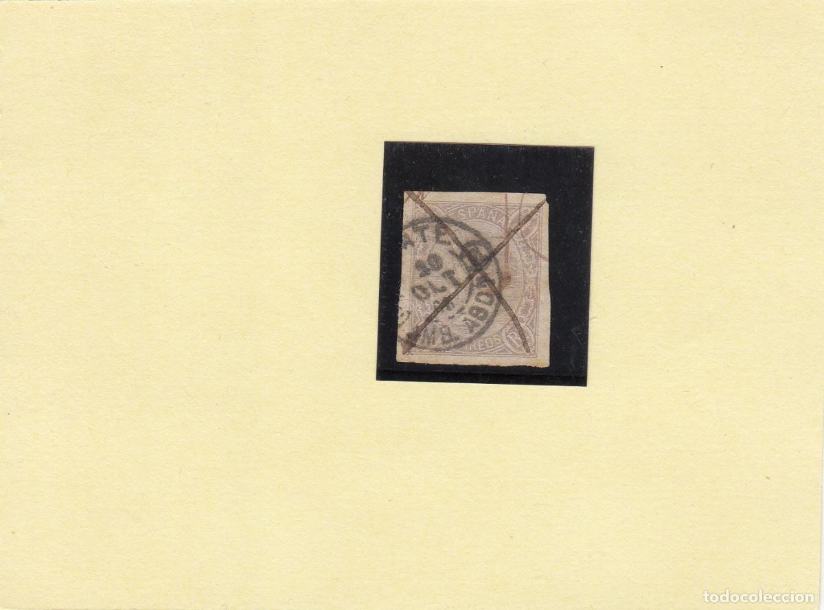Briefmarken: CRSE0381 SELLO ESPA&Ntilde;A VARIANTE N&ordm; CAT N&ordm; CATALGO 73 MATASELLADO RARO