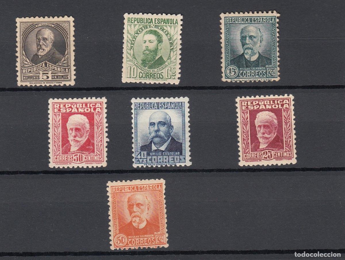 Briefmarken: CRSE0424 SELLOS N&ordm; CAT 655-61 XX SIN CHARNELA