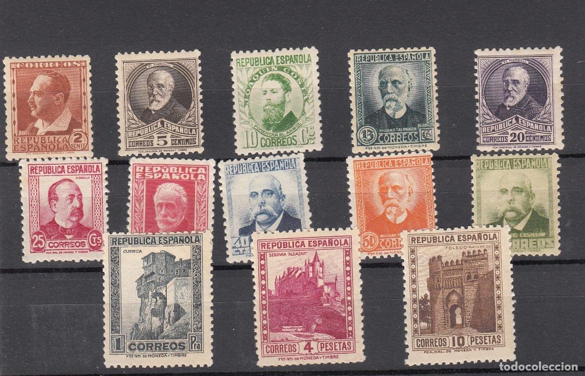 Briefmarken: CRSE0425 SELLOS N&ordm; CAT 662-75 SIN CHARNELA EXCEPTO 671 QUE TIENE LEVE SE&Ntilde;AL