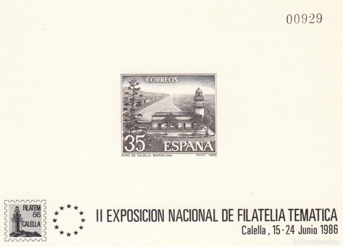Timbres: CRS1465 ESPA&Ntilde;A PRUEBA DE LUJO N&ordm; 9. A&ntilde;o 1986. Sin certificado. Proviene de colecci&oacute;n privada