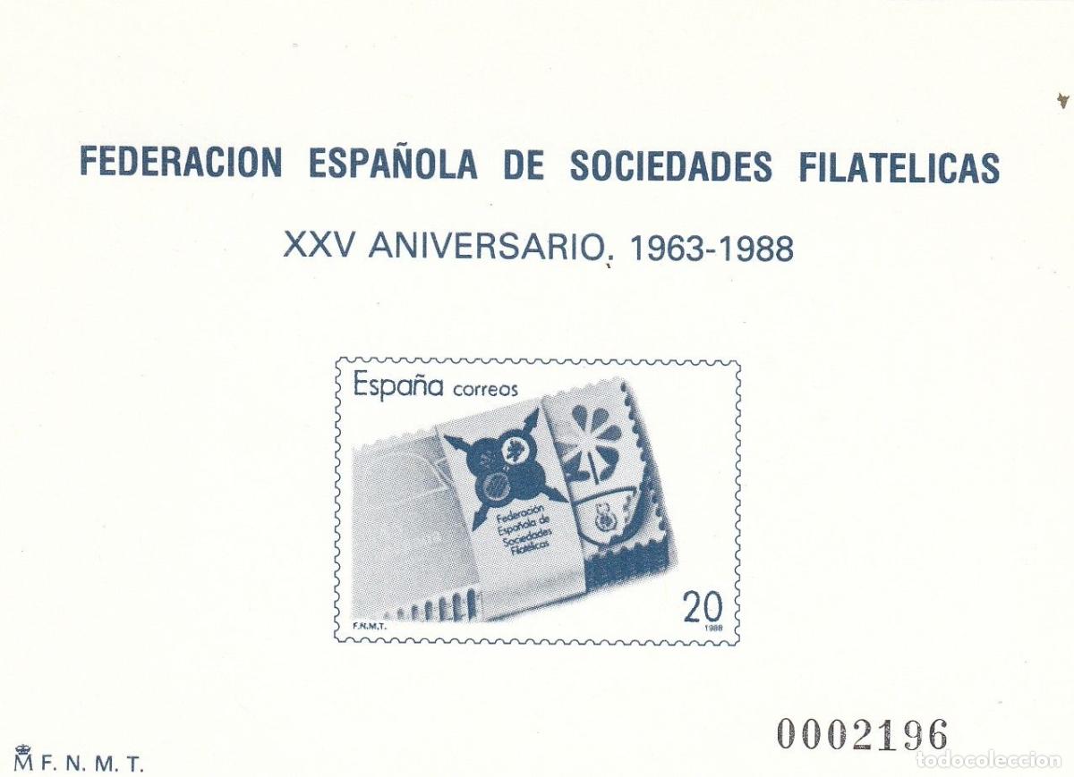 Timbres: CRS1469 ESPA&Ntilde;A PRUEBA DE LUJO N&ordm; 16. A&ntilde;o 1988