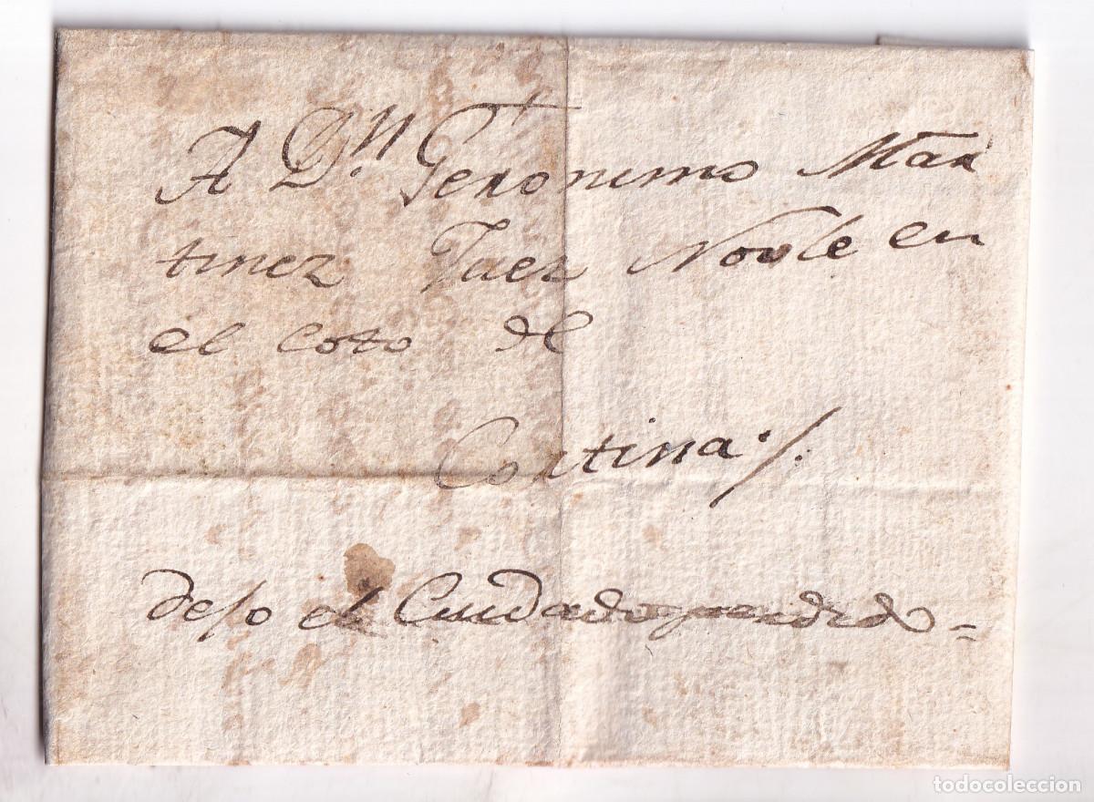 Sellos: PREFILATELIA. CARTA FUERA DE VALIJA. BENDONES, OVIEDO. ASTURIAS. 1807. AL JUEZ DEL COTO DE COR