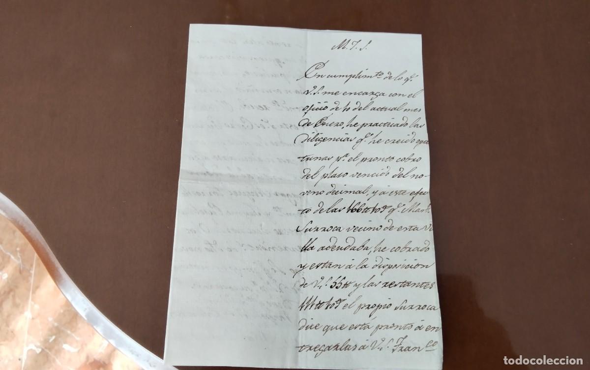 Sellos: RIPOLL MANUSCRITO PREFILATELICO A&Ntilde;O 1802 , PIEZA COLECCION