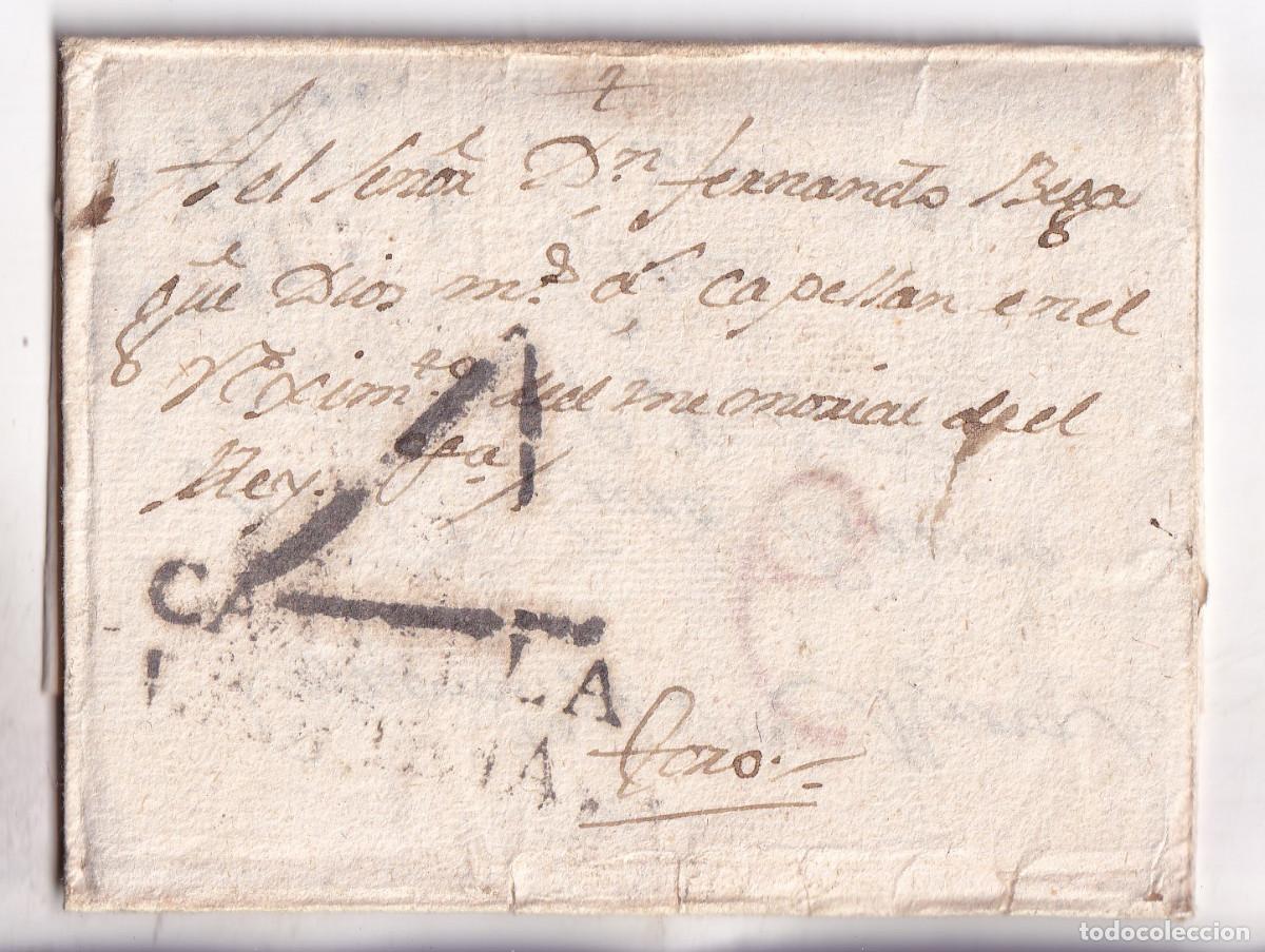 Sellos: PREFILATELIA RARA CARTA DOBLE USO 1798 CIUDAD RODRIGO. TORO. ZAMORA A S. SEBAST. DE DEVESOS CORU&Ntilde;A