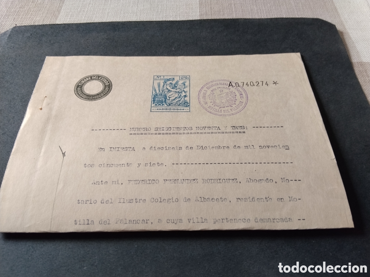 Briefmarken: Prefilatelia Sello Fiscal 37,50 pesetas