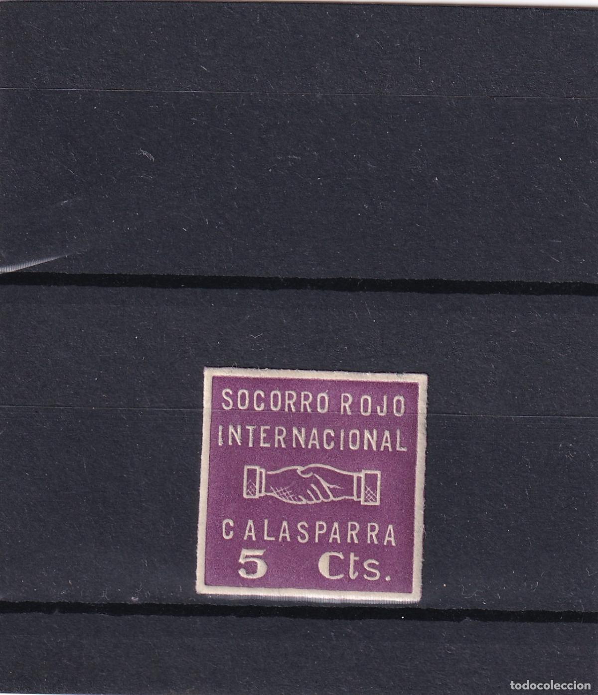 Sellos: CRS1606 ESPA&Ntilde;A LOCALES CALASPARRA (Murcia). Allepuz n&ordm; 8 XX. Sin charnela