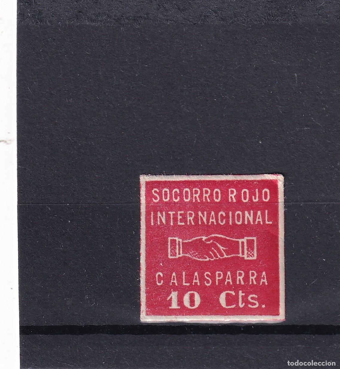 Sellos: CRS1607 ESPA&Ntilde;A LOCALES CALASPARRA (Murcia). Allepuz n&ordm; 9 XX. Sin charnela